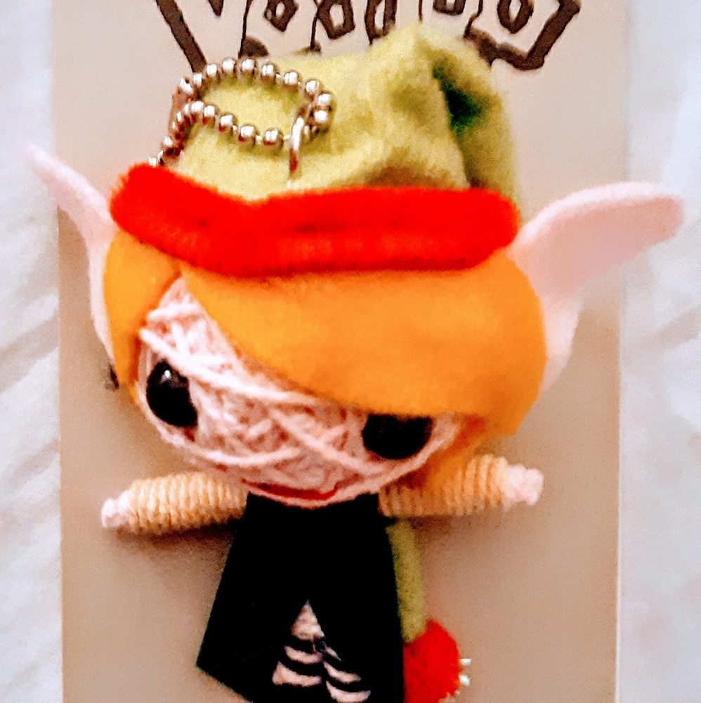 John Hinde Handmade Keychain Voodoo Doll
